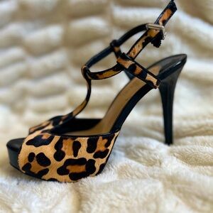 Gianni Bini 🐆leopard print heels